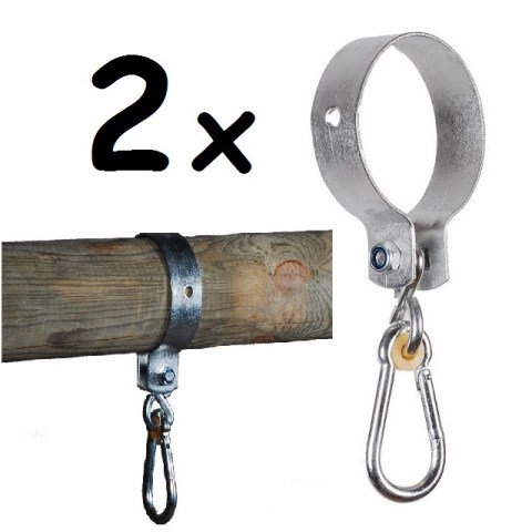 schaukelschelle fur Rundholz x 2